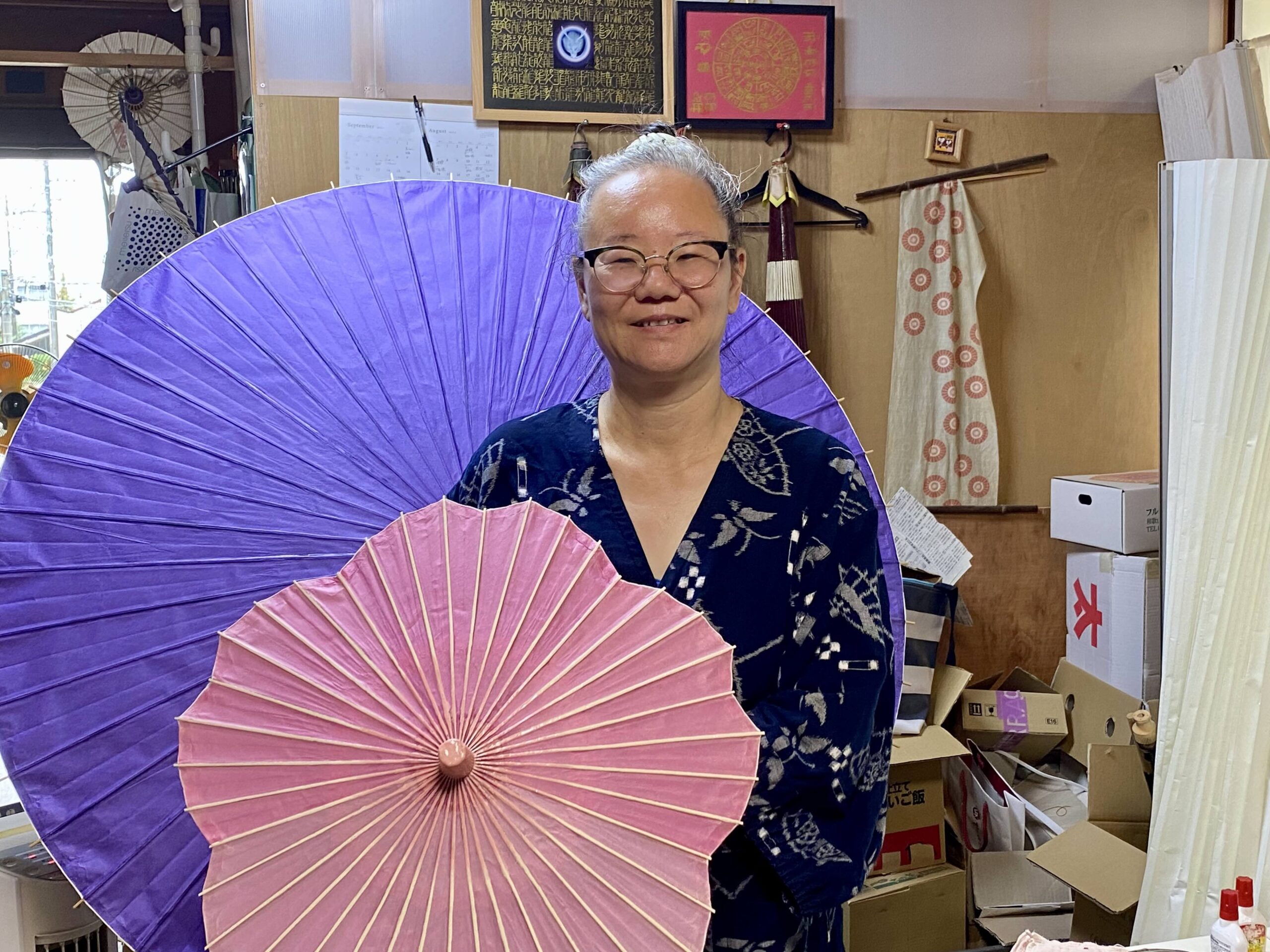 中村 美智子（なかむら みちこ）さん／中村屋傘店 代表／岐阜和傘職人